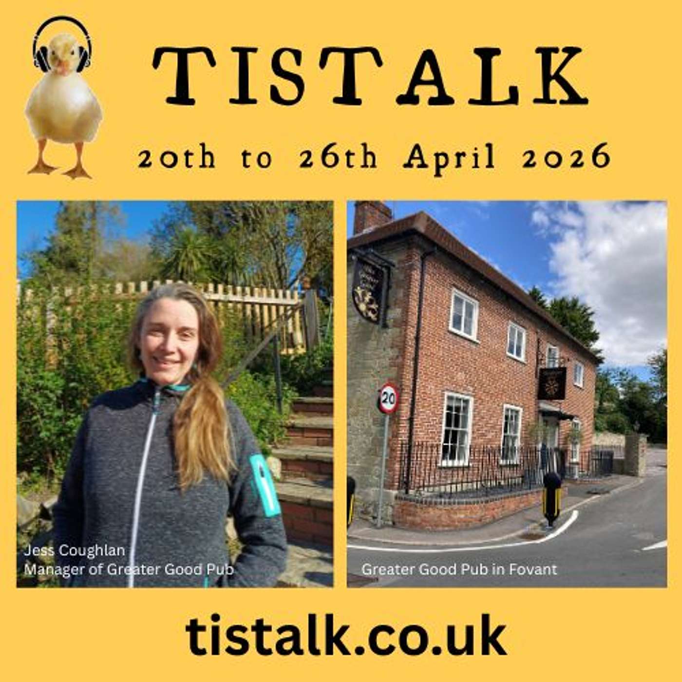 20th-26th April 2026 E7 S11. Jess Coughlan, Calves, Songs for Ukraine