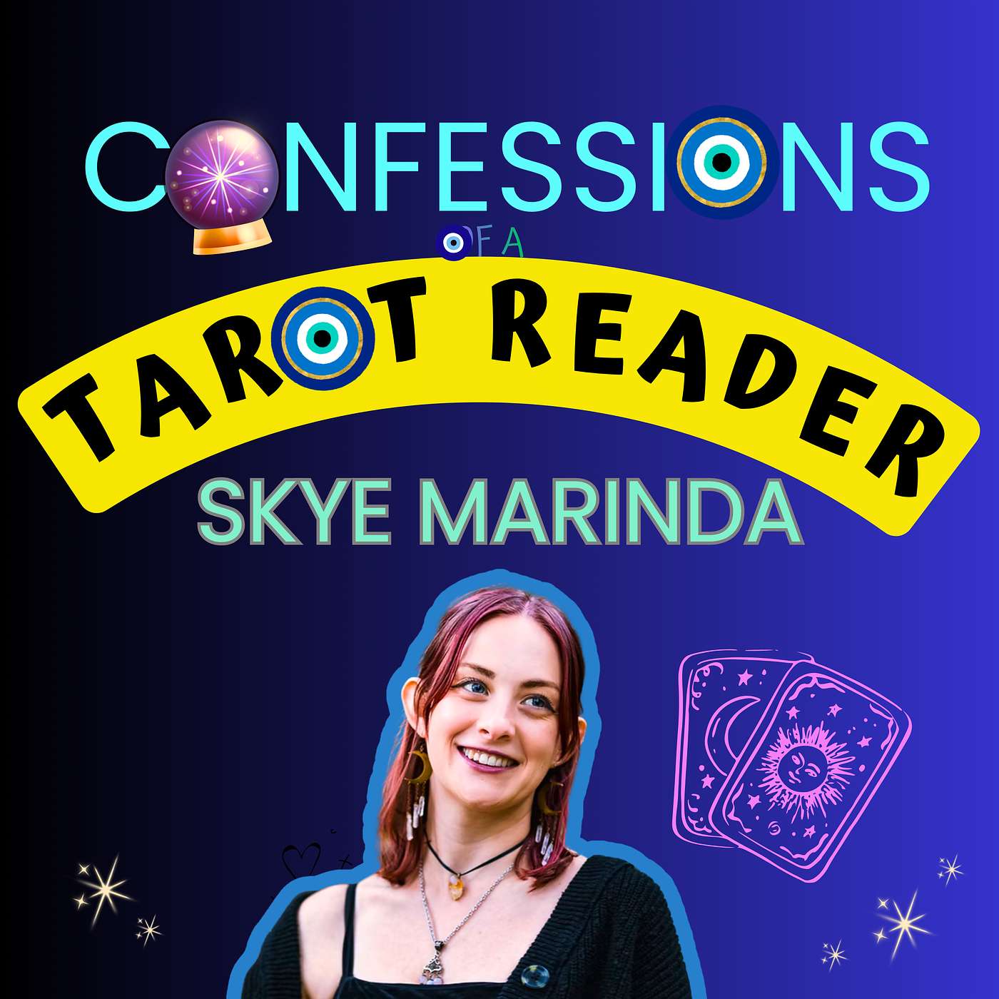 70. Skye Marinda - Tarot coach, tarot altar, witch meet ups, making sigils, setting intentions, how to deliver difficult messages in. a tarot reading