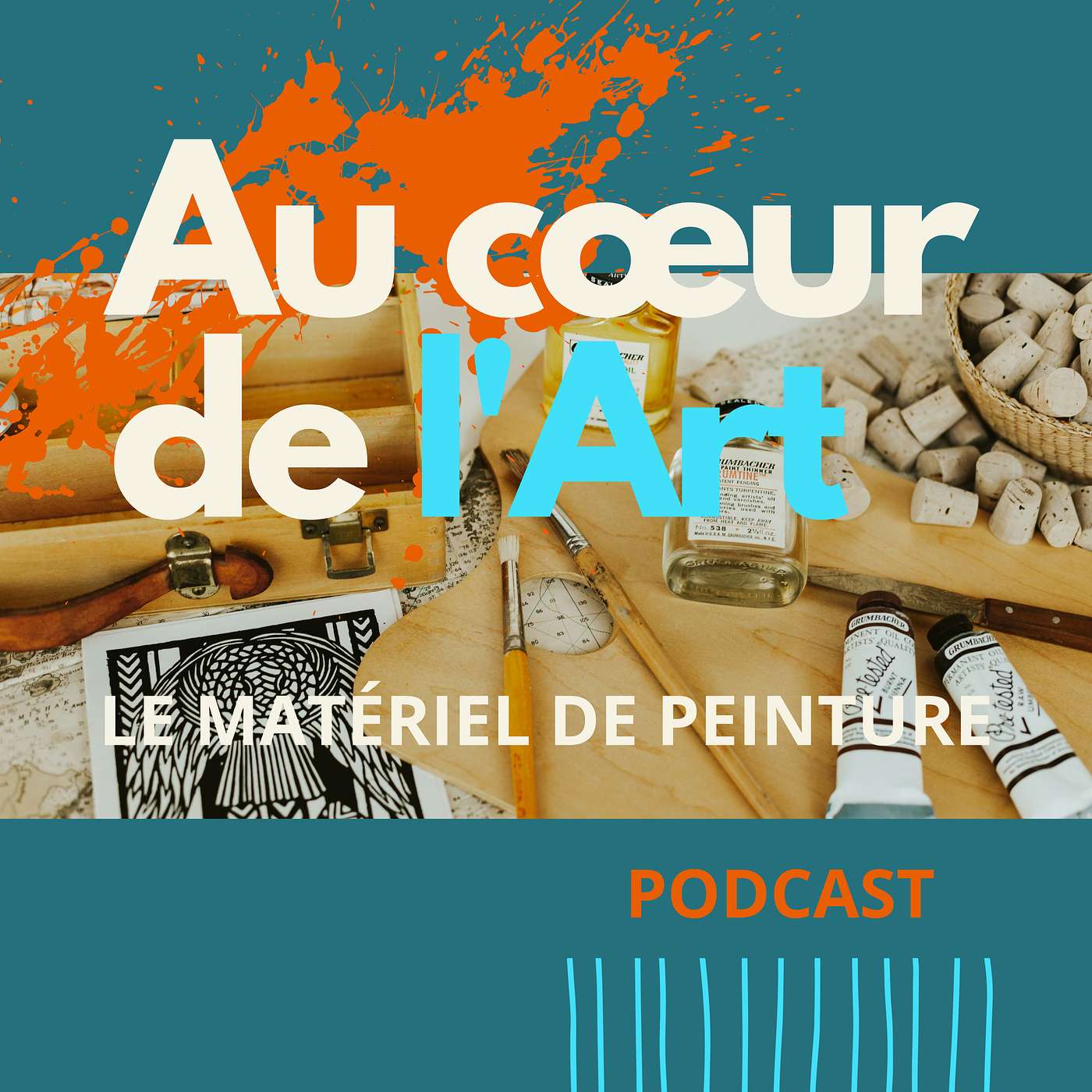 Le matériel de peinture