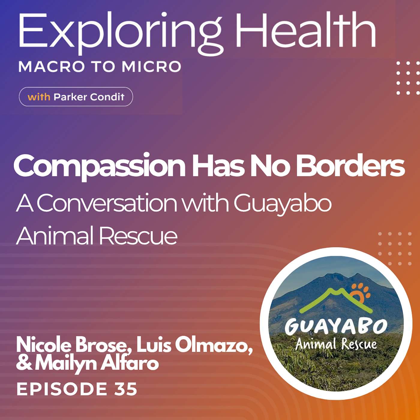 Exploring Health: Macro to Micro with Parker Condit