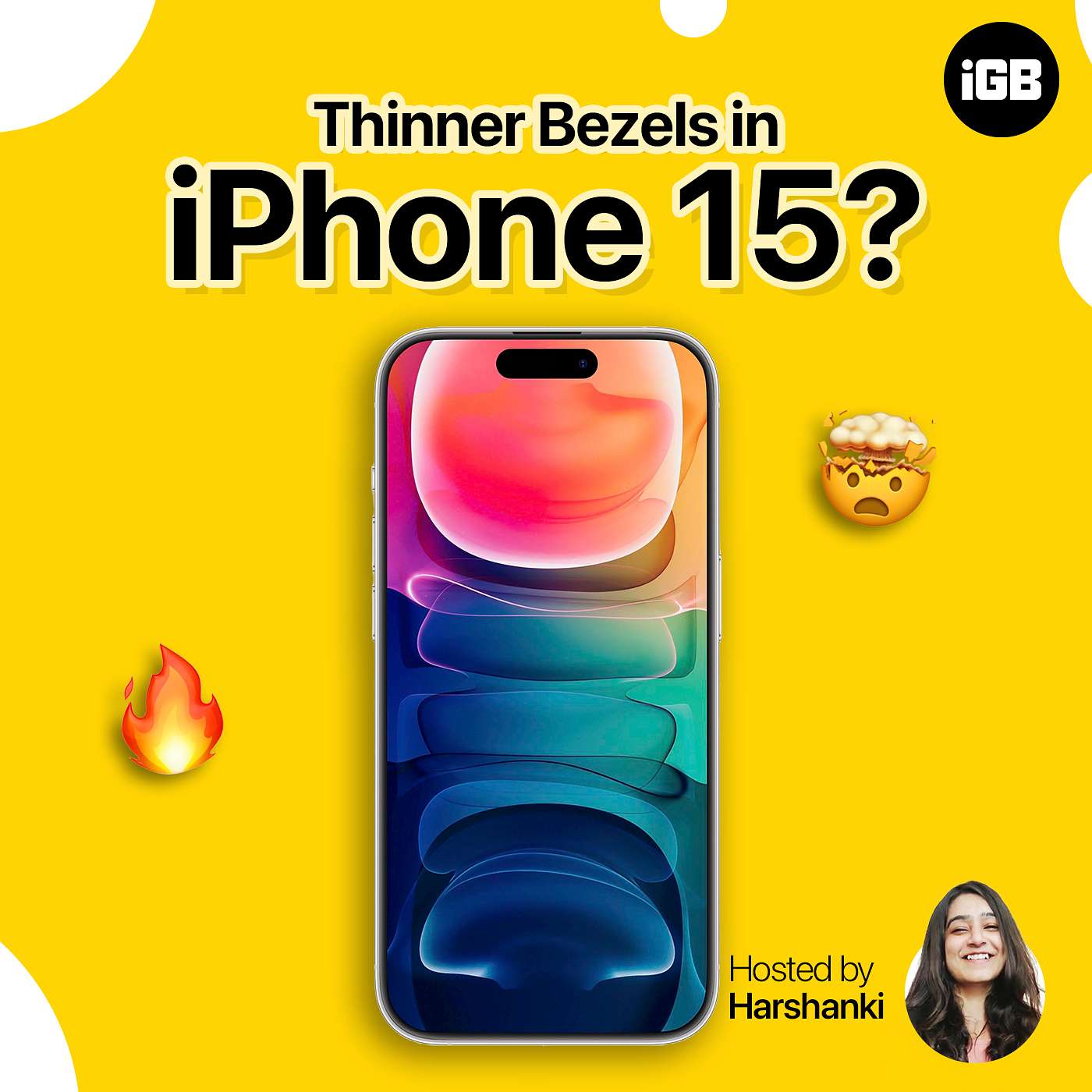 iPhone 15 to launch with thinner bezels?