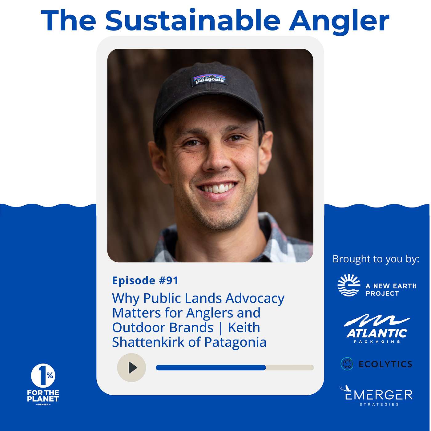 EP 91. Why Public Lands Advocacy Matters for Anglers and Outdoor Brands | Keith Shattenkirk of Patagonia