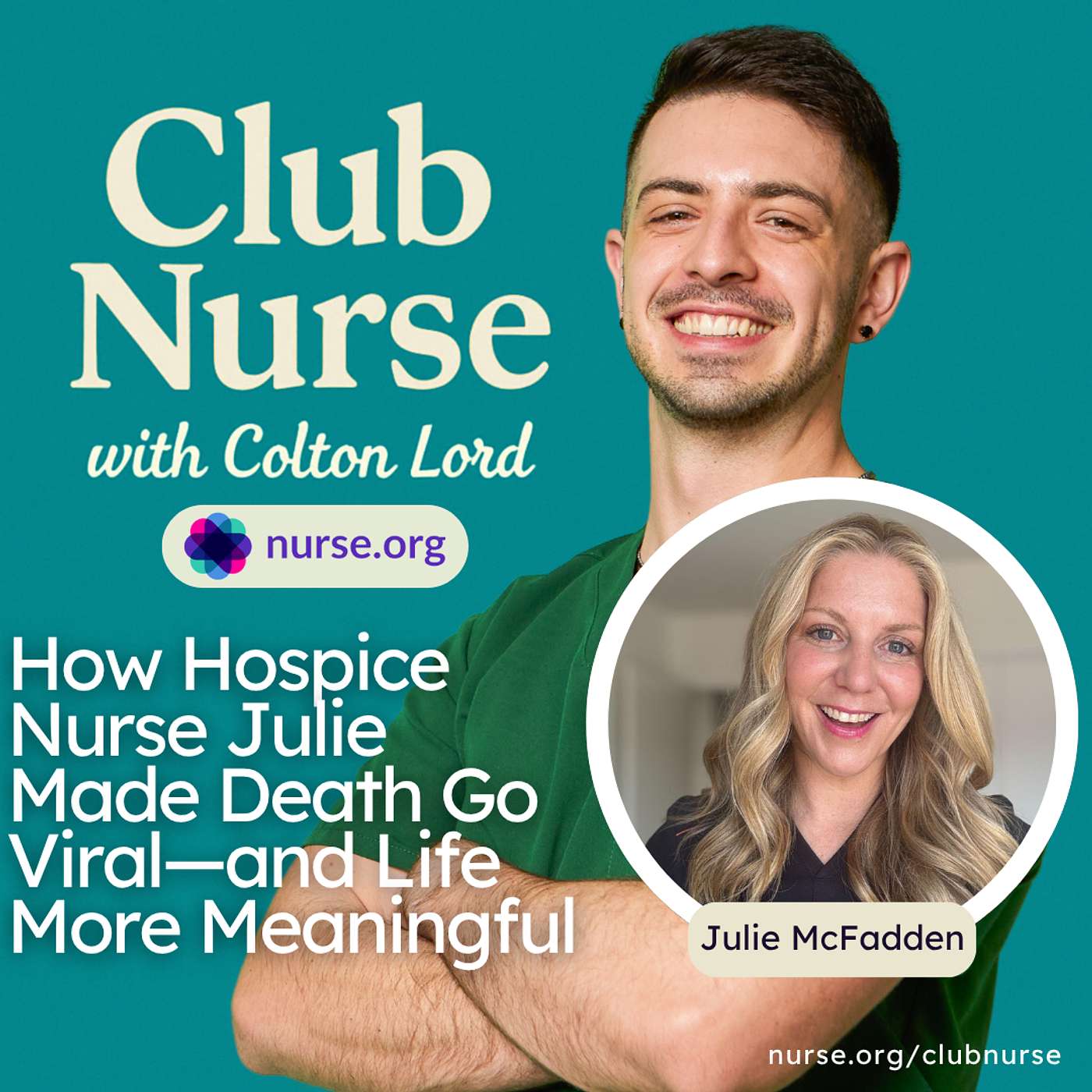How Hospice Nurse Julie Made Death Go Viral—and Life More Meaningful (With Julie McFadden) episode artwork