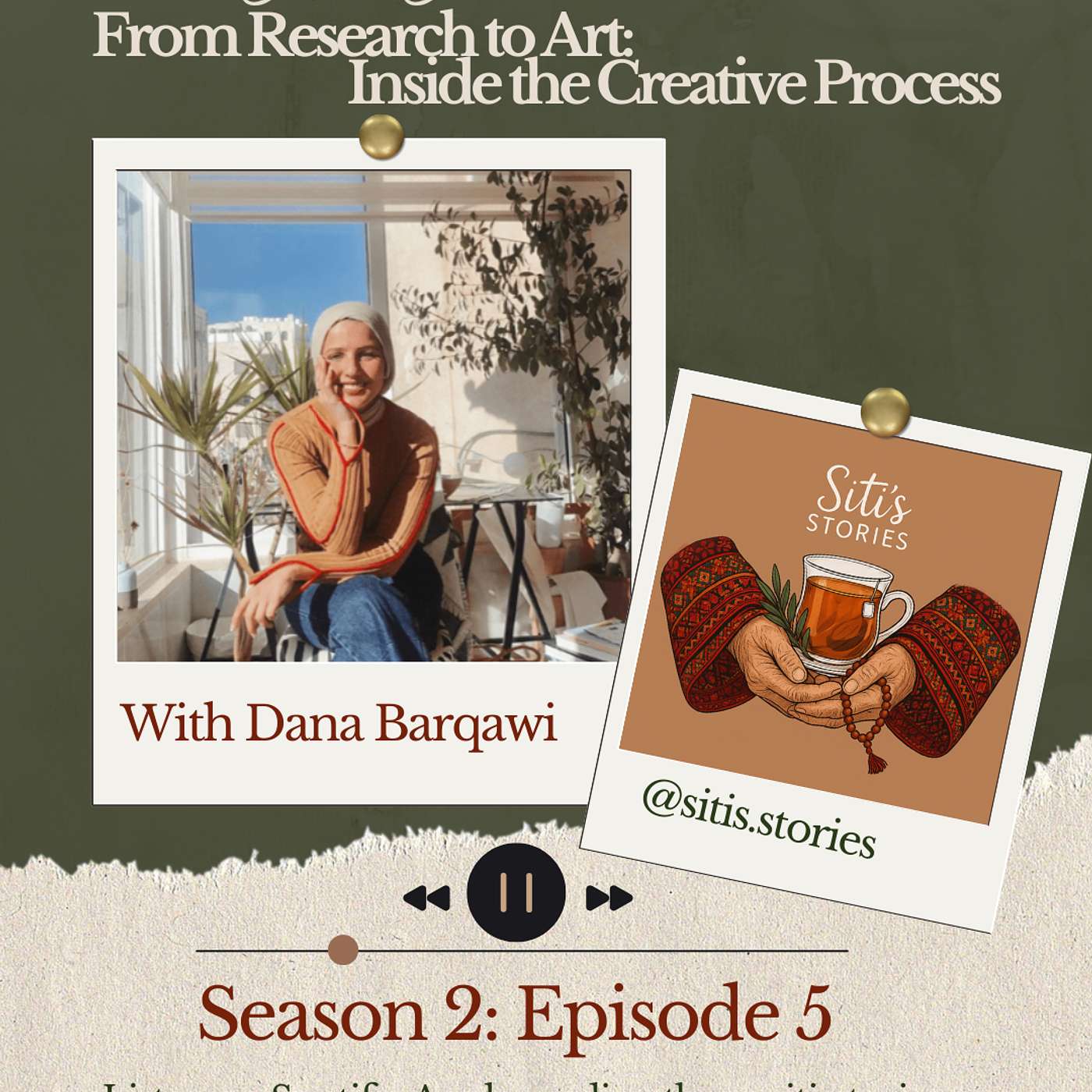 From Research to Art: Inside the Creative Process of Dana Barqawi