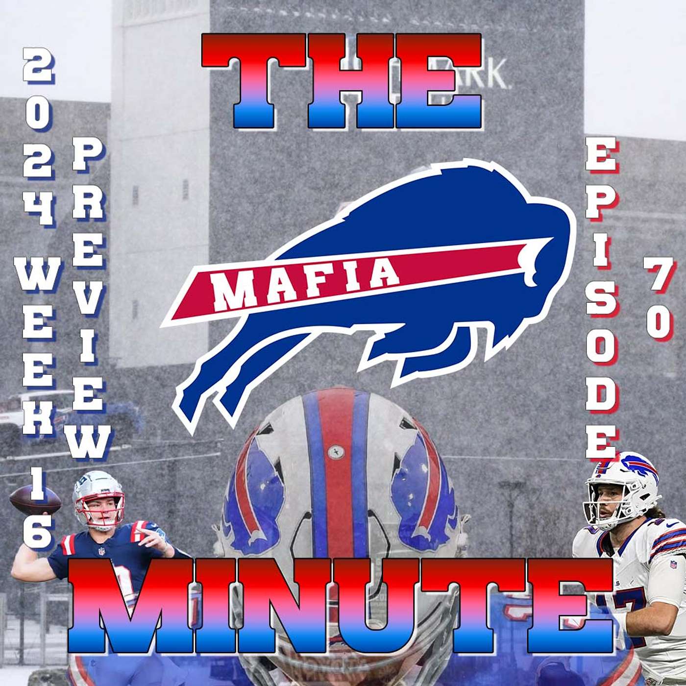 New England Patriots at BUFFALO BILLS 2024 NFL Week 16 GAME PREVIEW (from The Mafia Minute) #GoBills episode artwork