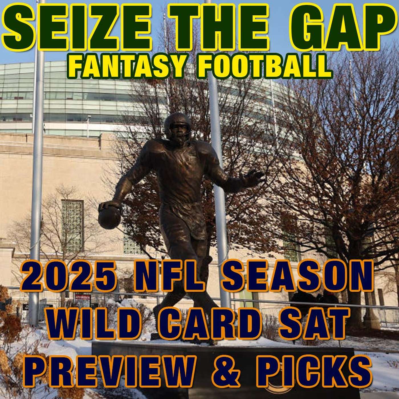 2025-26 NFL WILD CARD ROUND - Saturday NFL Playoffs - Previews, Picks and MORE from Seize the Gap episode artwork