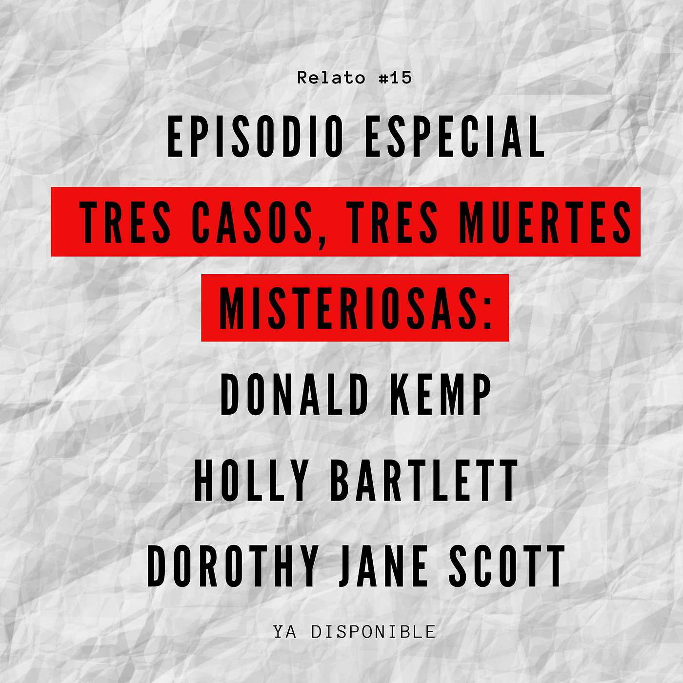 Relatos: Historias de Crímenes