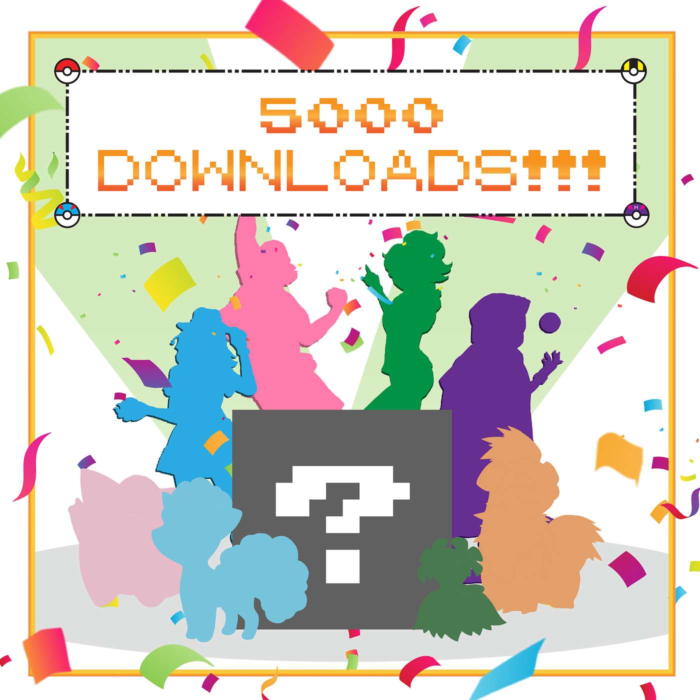 5000 Downloads Giveaway and 5000 Thank You's!