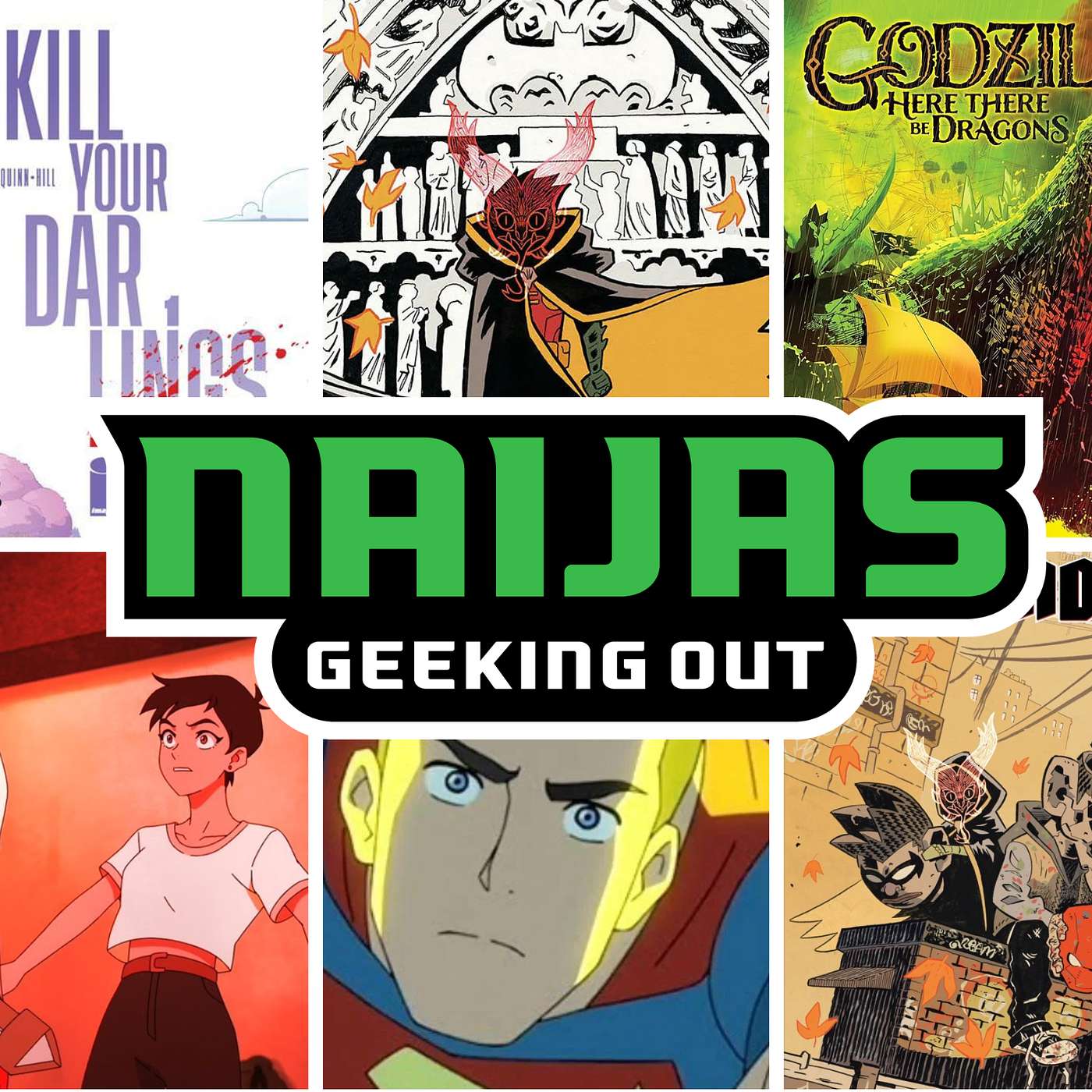 Naijas Geeking Out - 186 - Eisner nominated Comic Reviews and New Adventures of Superman