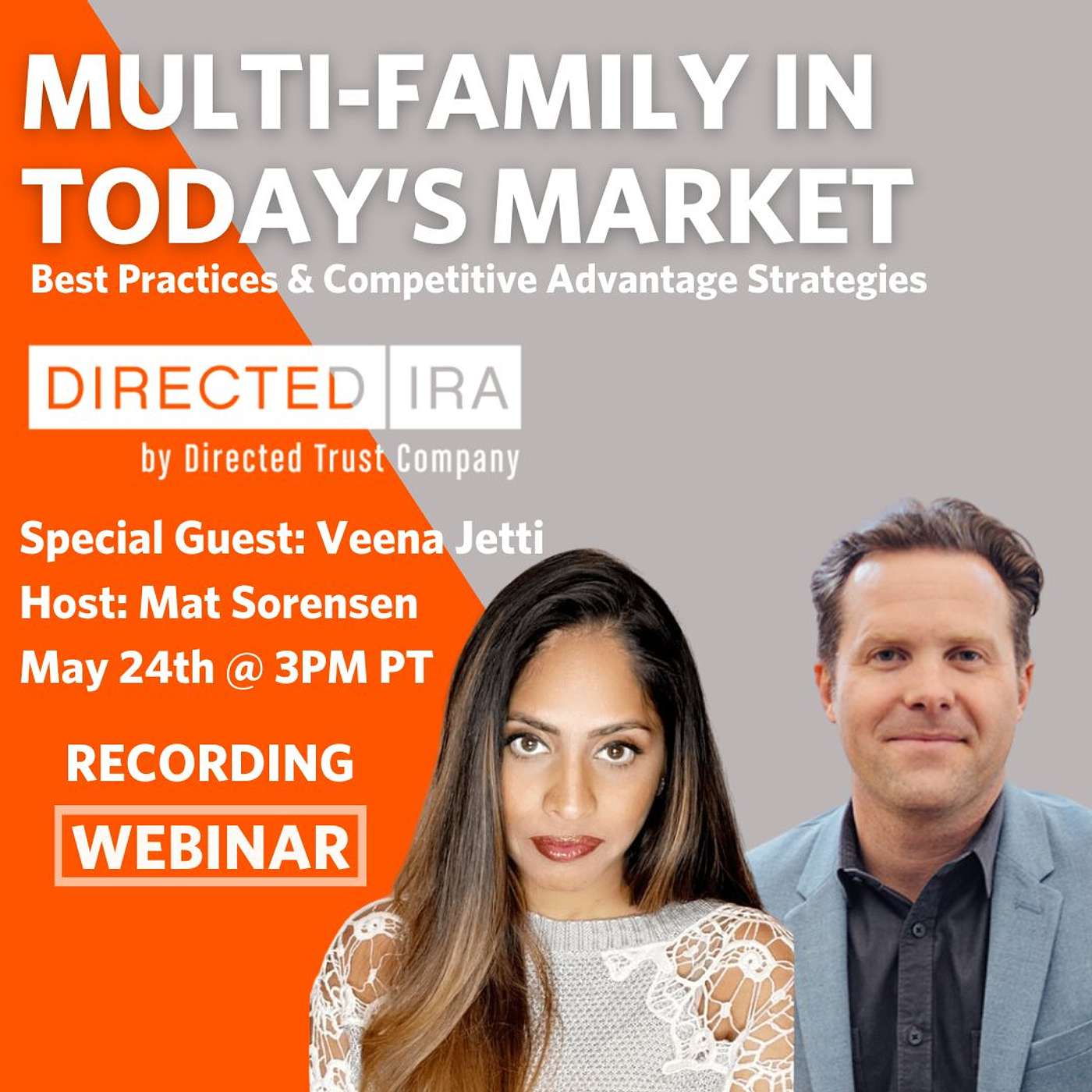 Veena Jetti on Multi Family in Todays Market - Best Practices & Competitive Strategies - Webinar