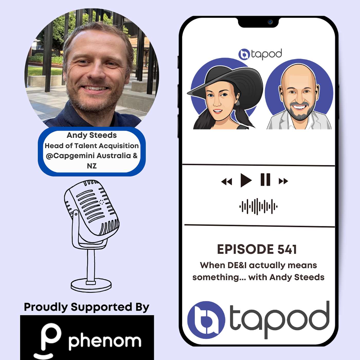 Episode 541 - When DE&I actually means something... with Andy Steeds. Episode 541 - When DE&I actually means something... with Andy Steeds.