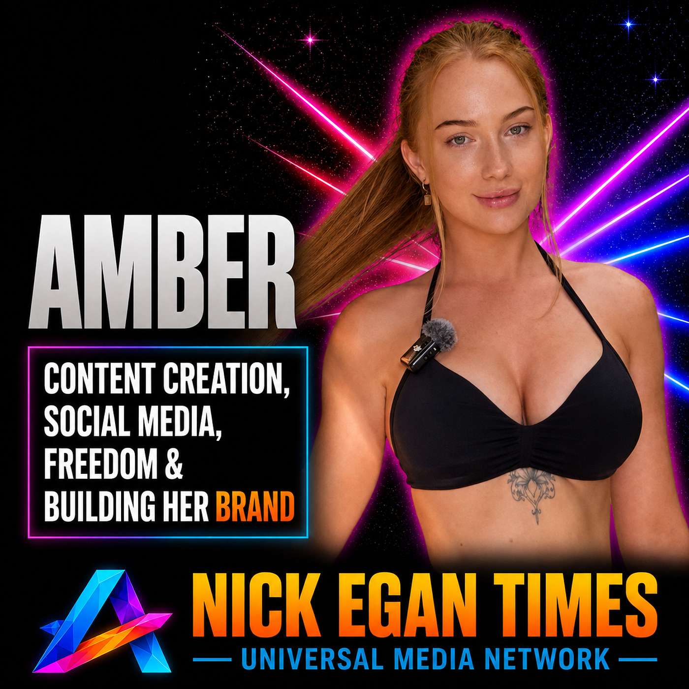 Amber Content Creation, Social Media, Freedom & Building Her Brand | Nick Egan Times episode artwork
