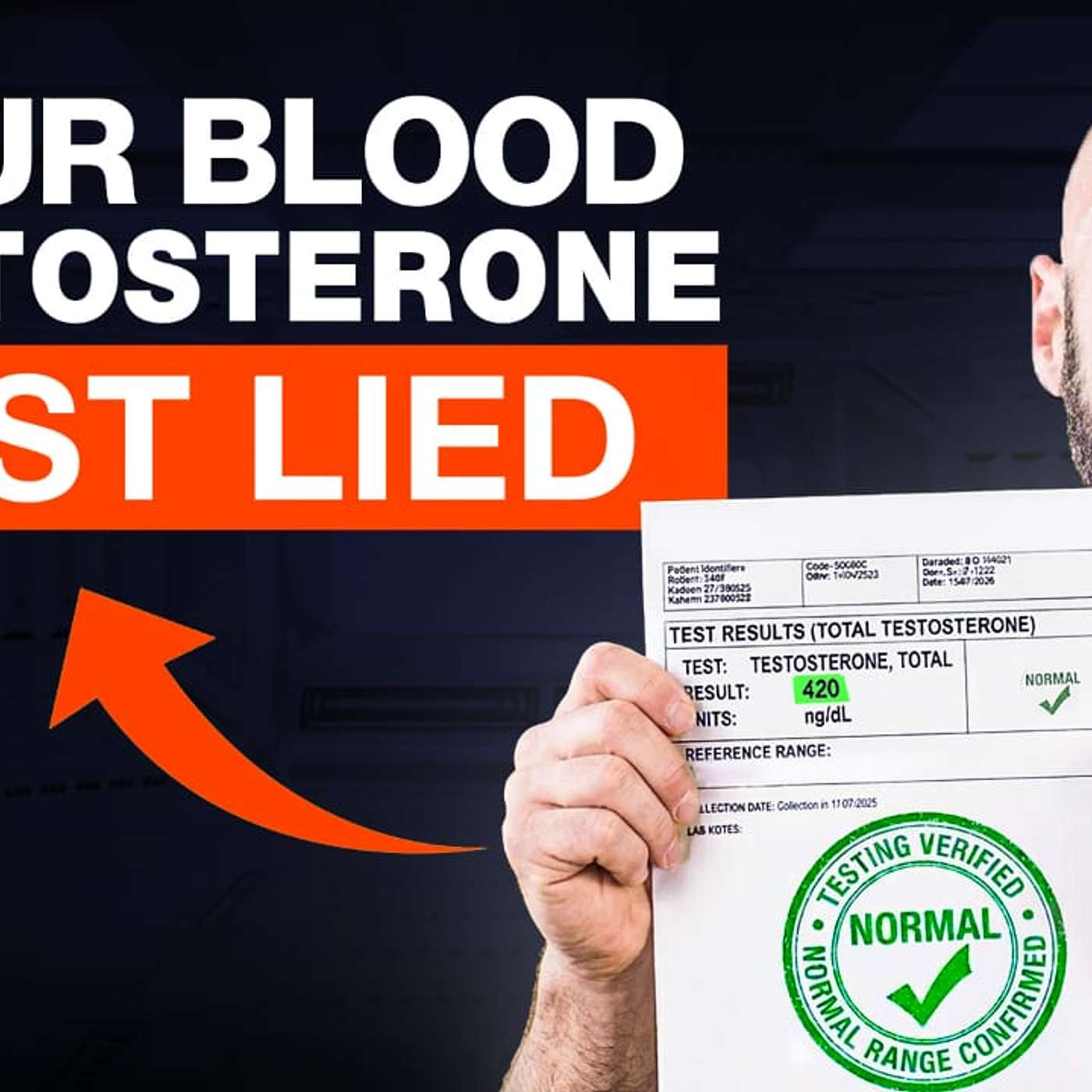 Your Testosterone Is “Normal”… So Why Do You Feel Terrible? episode artwork