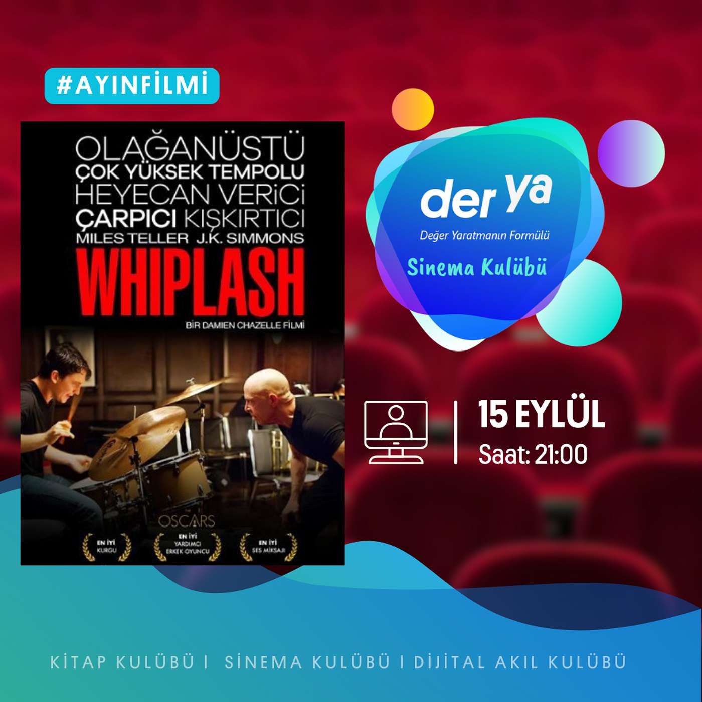 der ya Sinema Kulübü ile Whiplash