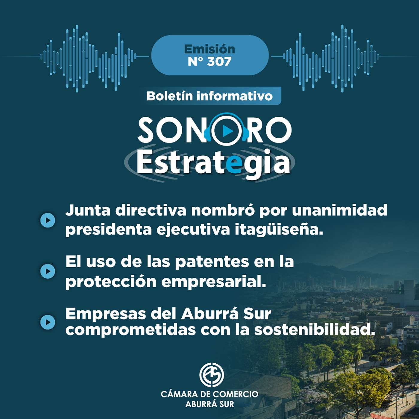 Boletín Sonoro Estrategia N° 307 – Diciembre 13 de 2024 Boletín Sonoro Estrategia N° 307 – Diciembre 13 de 2024