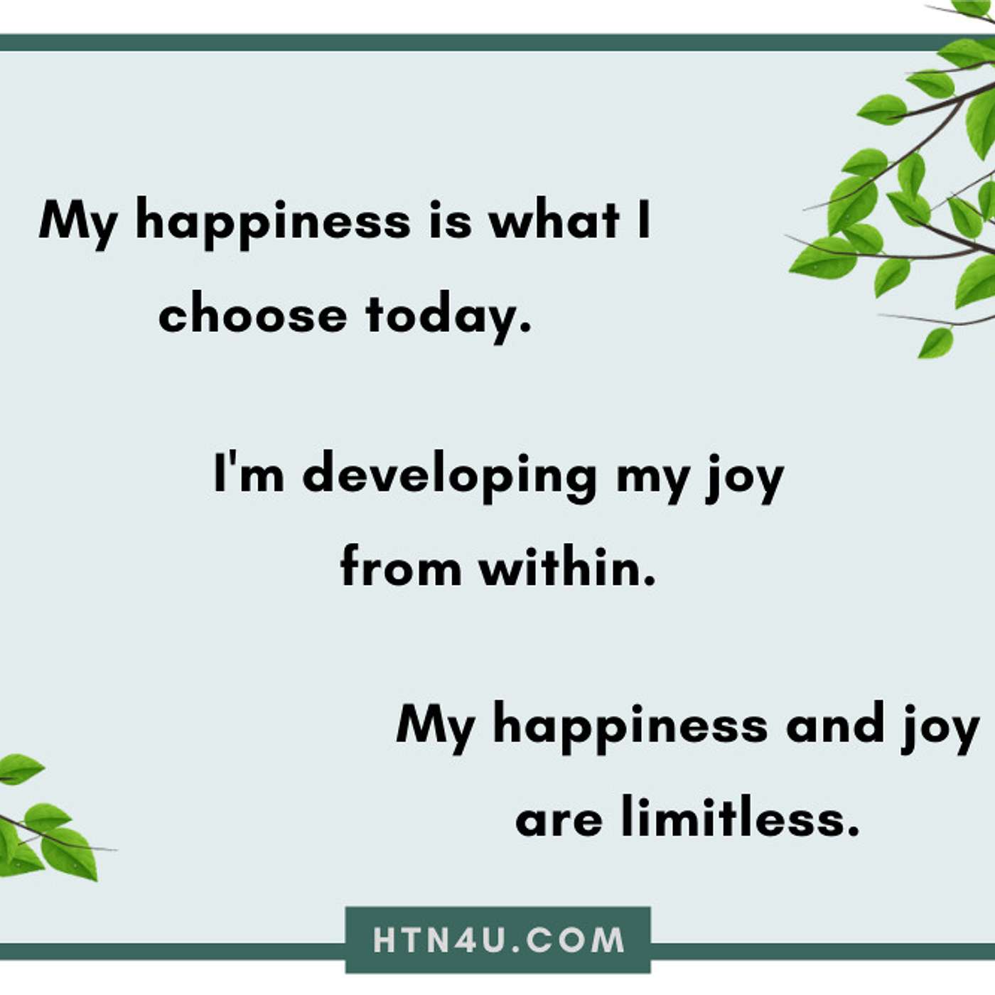 HTN4U Unlimiting Affirmations on Your Happiness #131