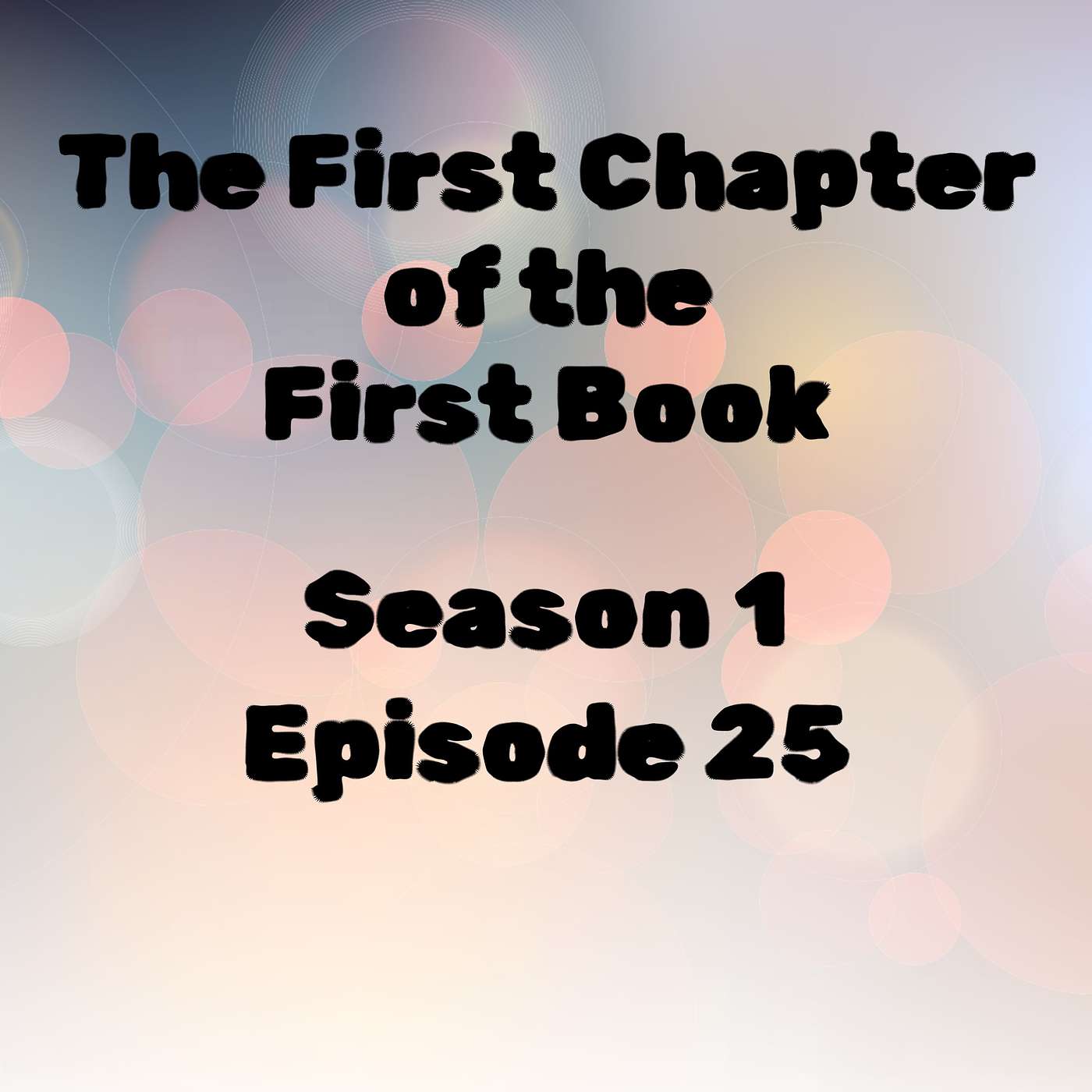 S1 E25 The First Chapter of our First Book