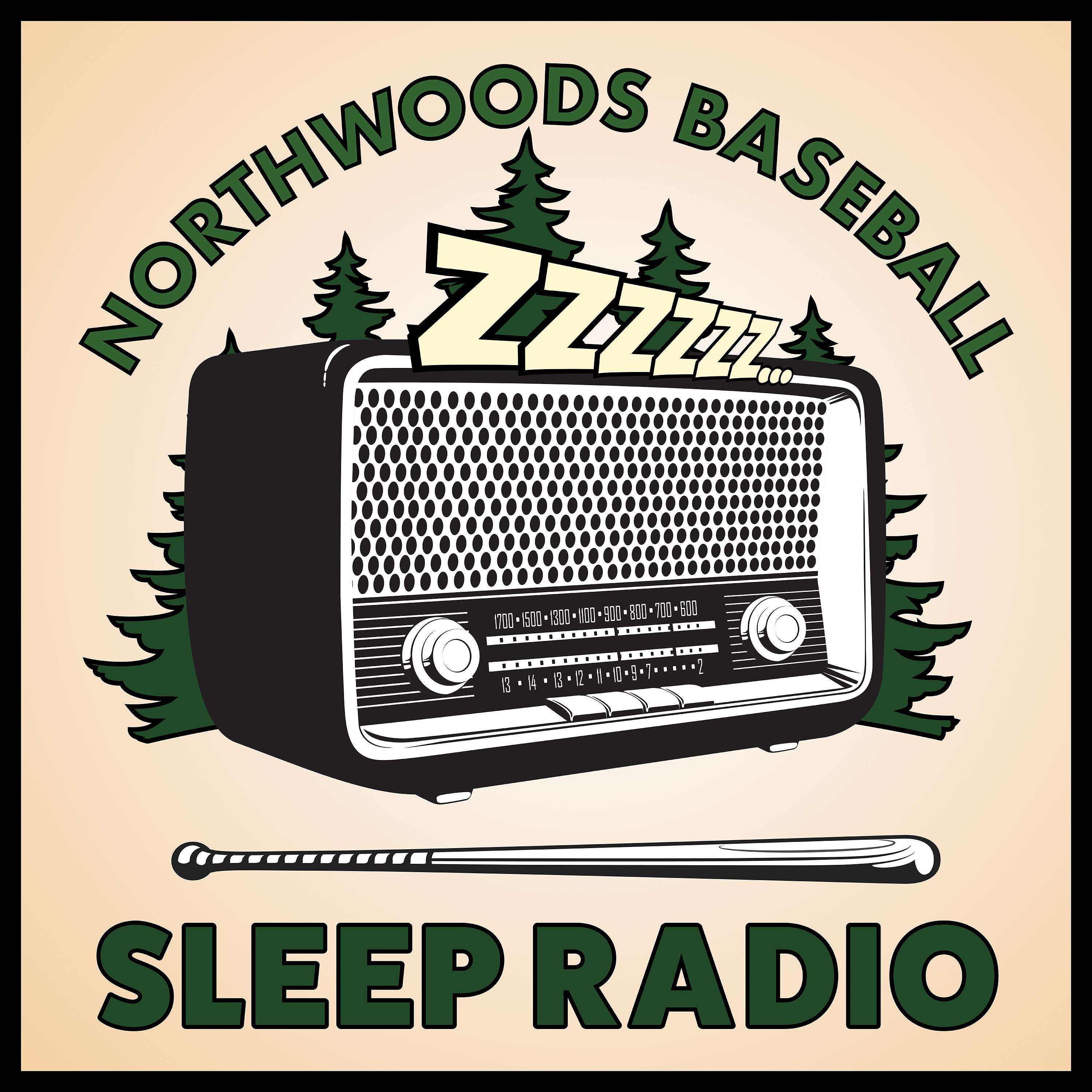 Northwoods Baseball Sleep Radio - Fake Baseball for Sleeping podcast show image