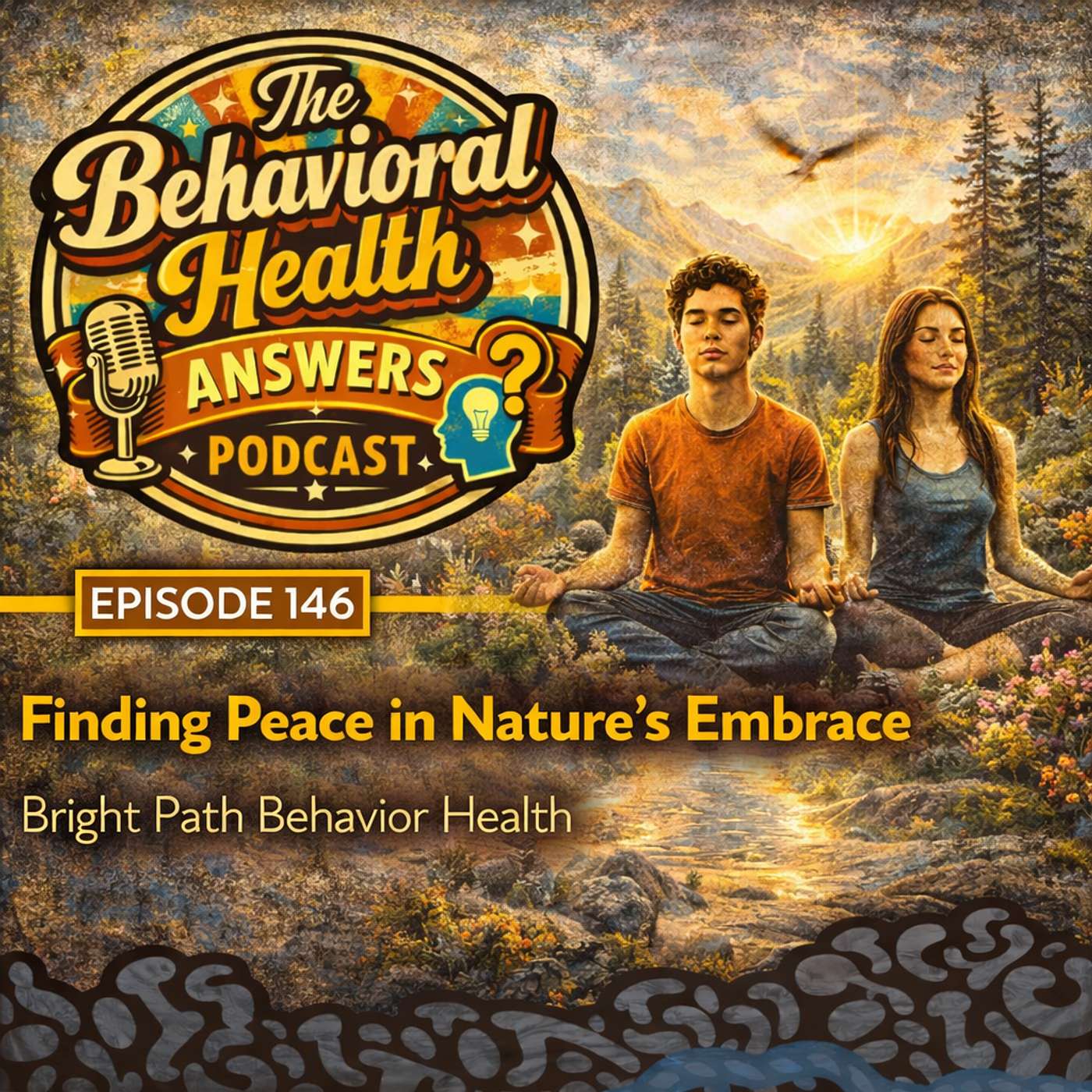 Episode 146: Finding Peace in Nature's Embrace | Bright Path Behavior Health episode artwork