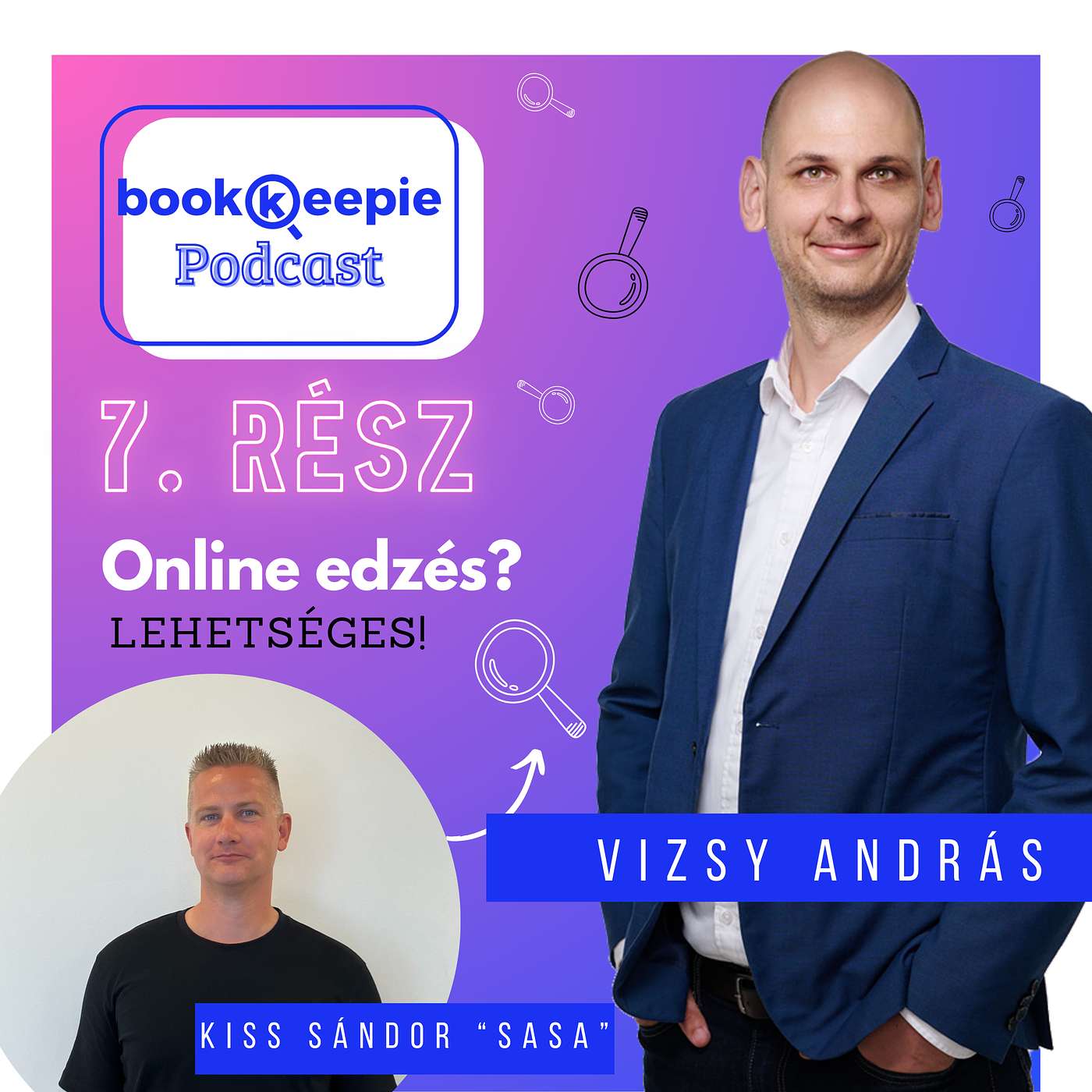 Online edzés? Lehetséges! - Bookkeepie Podcast 7. rész episode artwork