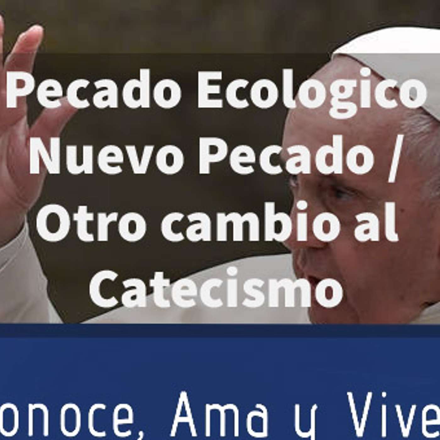 Episodio 114: 😱 El Pecado Ecologico  🌱 Nuevo Pecado 🤐 Otro cambio al Catecismo de la Iglesia Catolica episode artwork