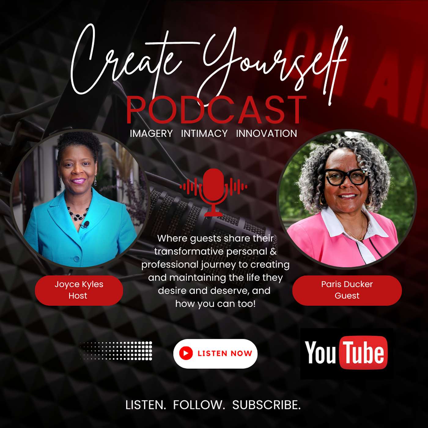 Create Yourself: Imagery. Intimacy. Innovation.