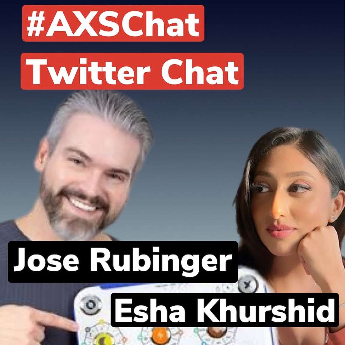 AXSChat Podcast with Jose Rubinger (founder) & Esha Khurshid from Key2enable Assistive Technology