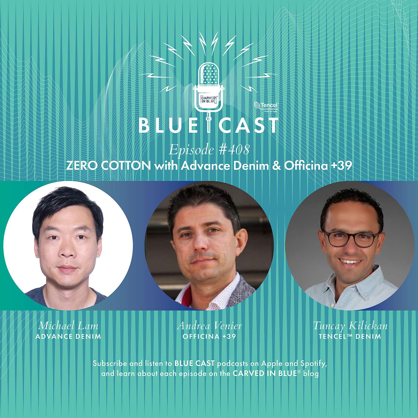 BLUE CAST by TENCEL™  / CARVED IN BLUE®