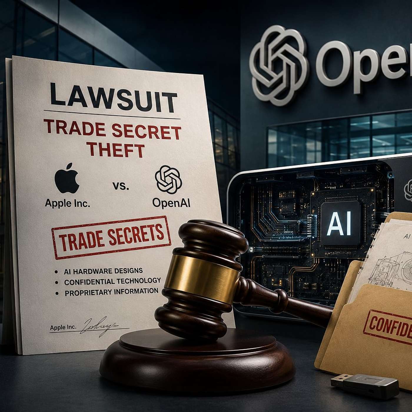 Apple Sues OpenAI for Literal Espionage episode artwork