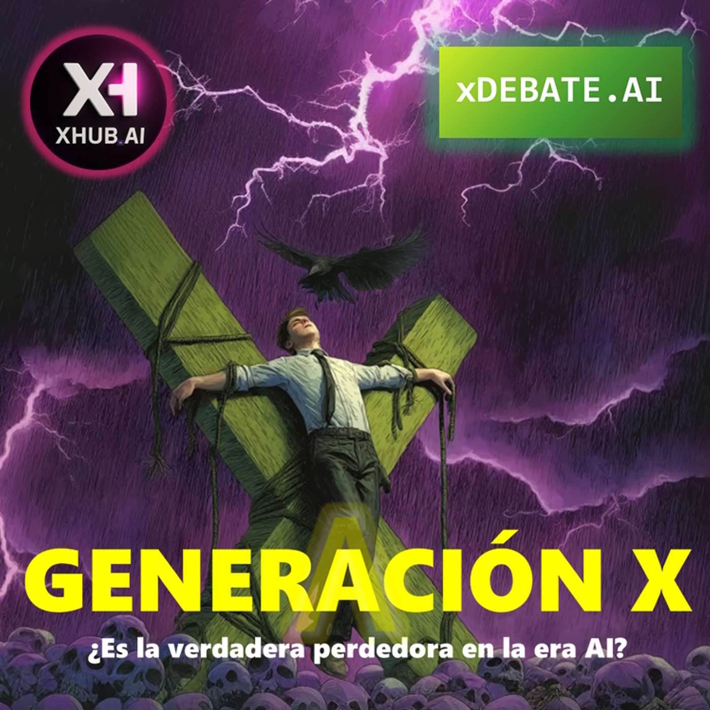 T5.E083. xDEBATE.AI GENERACIÓN X ¿Es la verdadera perdedora en la era de la AI?