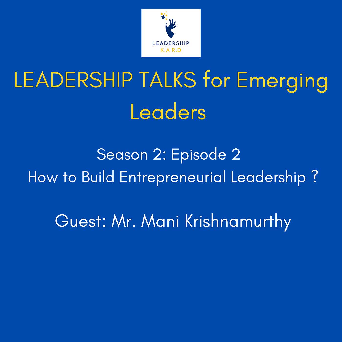 Leadership Talks for Emerging Leaders
