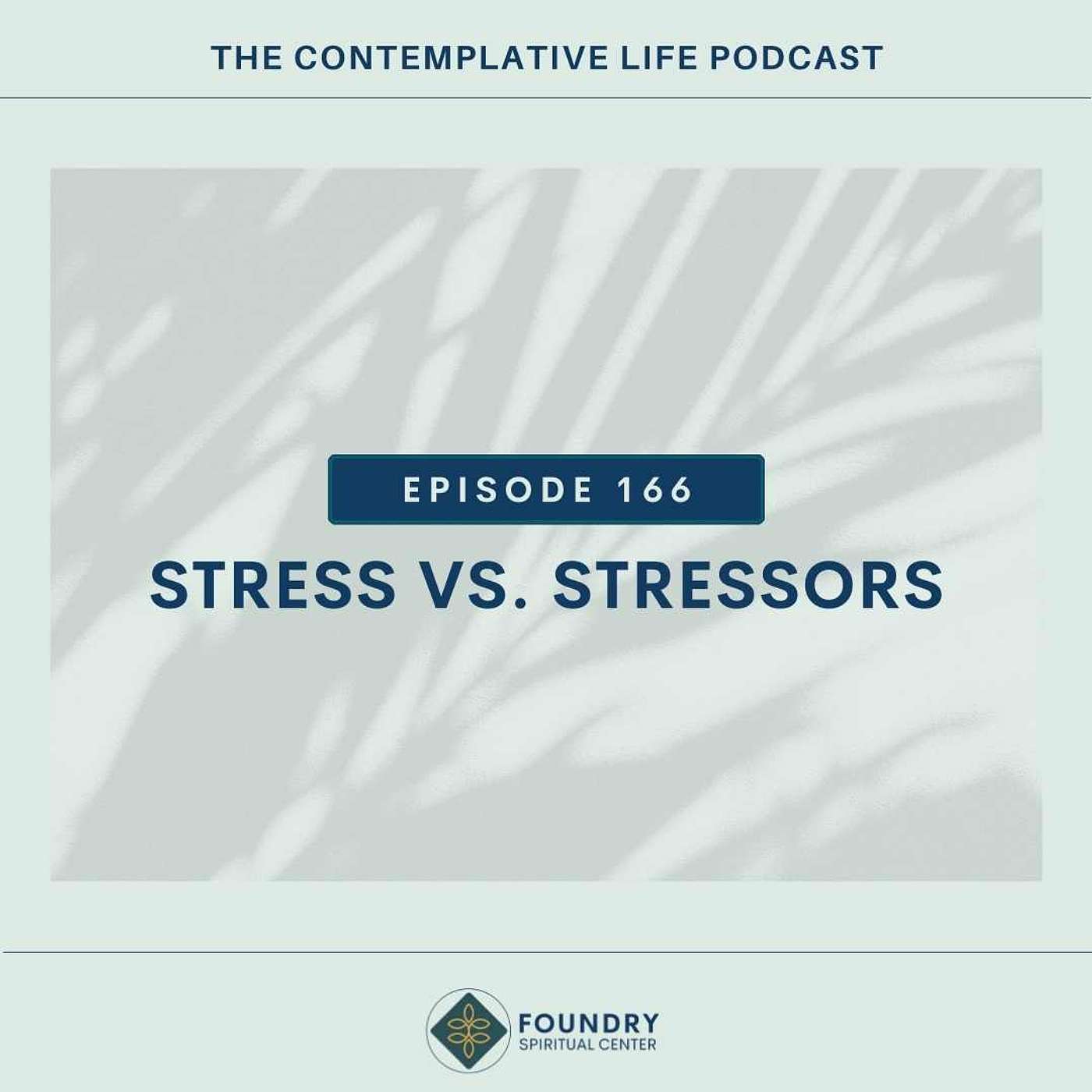 Ep 166 Stress vs Stressors