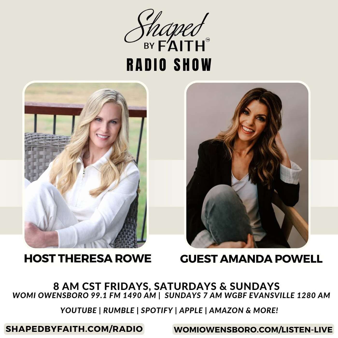 Shaped by Faith with Theresa Rowe