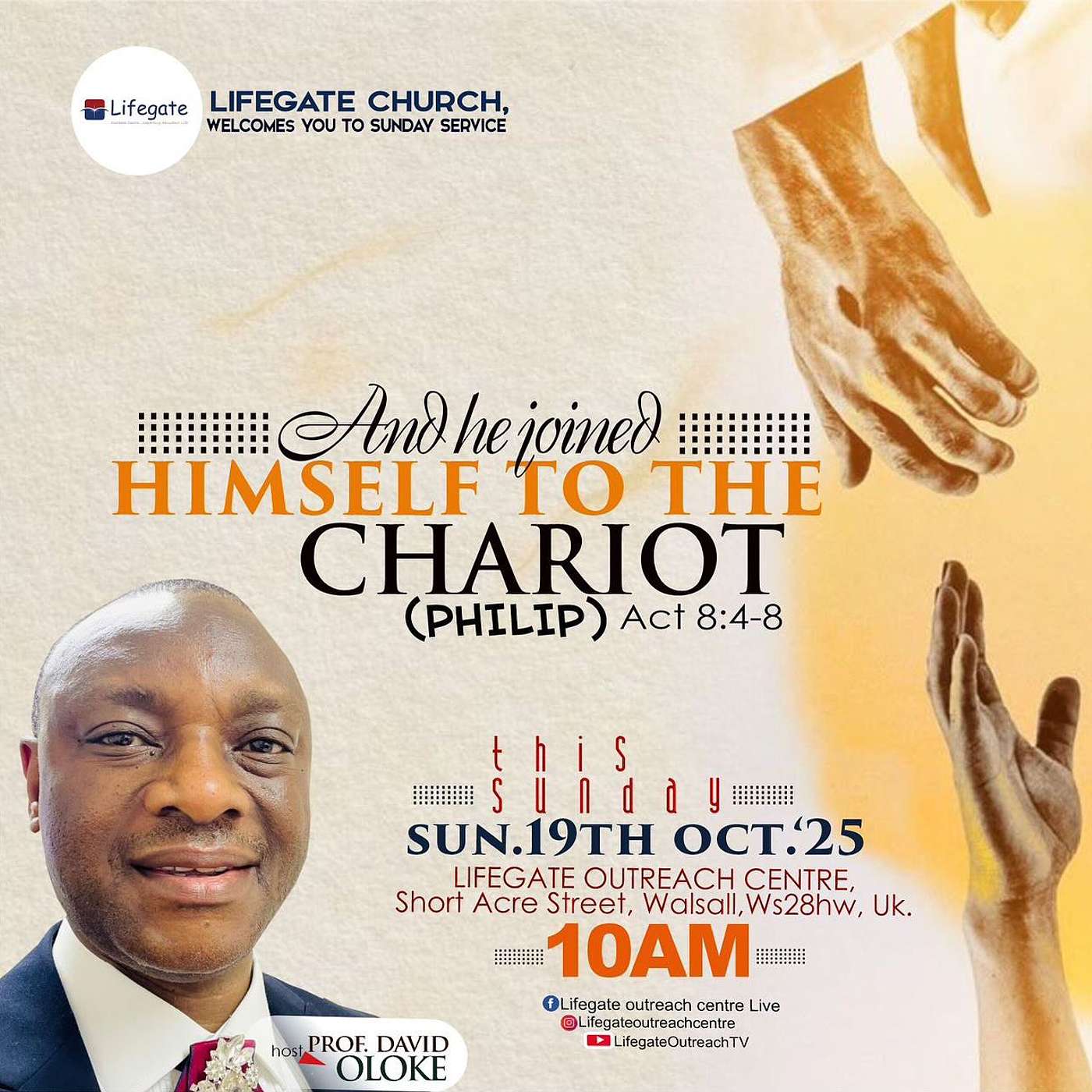 And he joined himself to the Chariot (Philip) (Session 7) - Lifegate Church - 19.10.25 episode artwork
