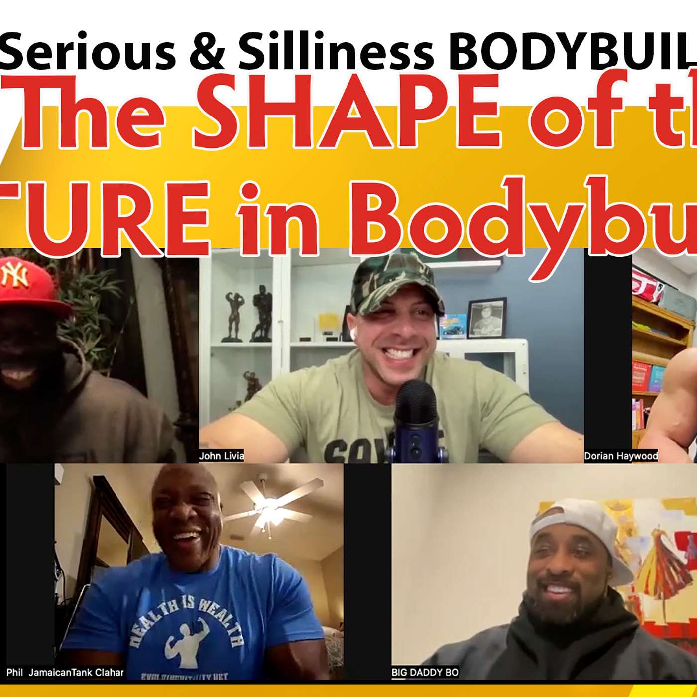 Muscle Talk XLIV Dorian Haywood Phil Clahar Lukmon Ajibulu Big Daddy Bo Lewis IFBB Pro Bodybuilding 2024 episode artwork