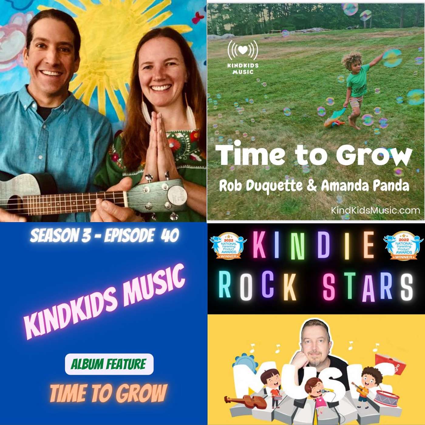 Season 3 Ep 40 - KINDKIDS MUSIC - Album Feature - 