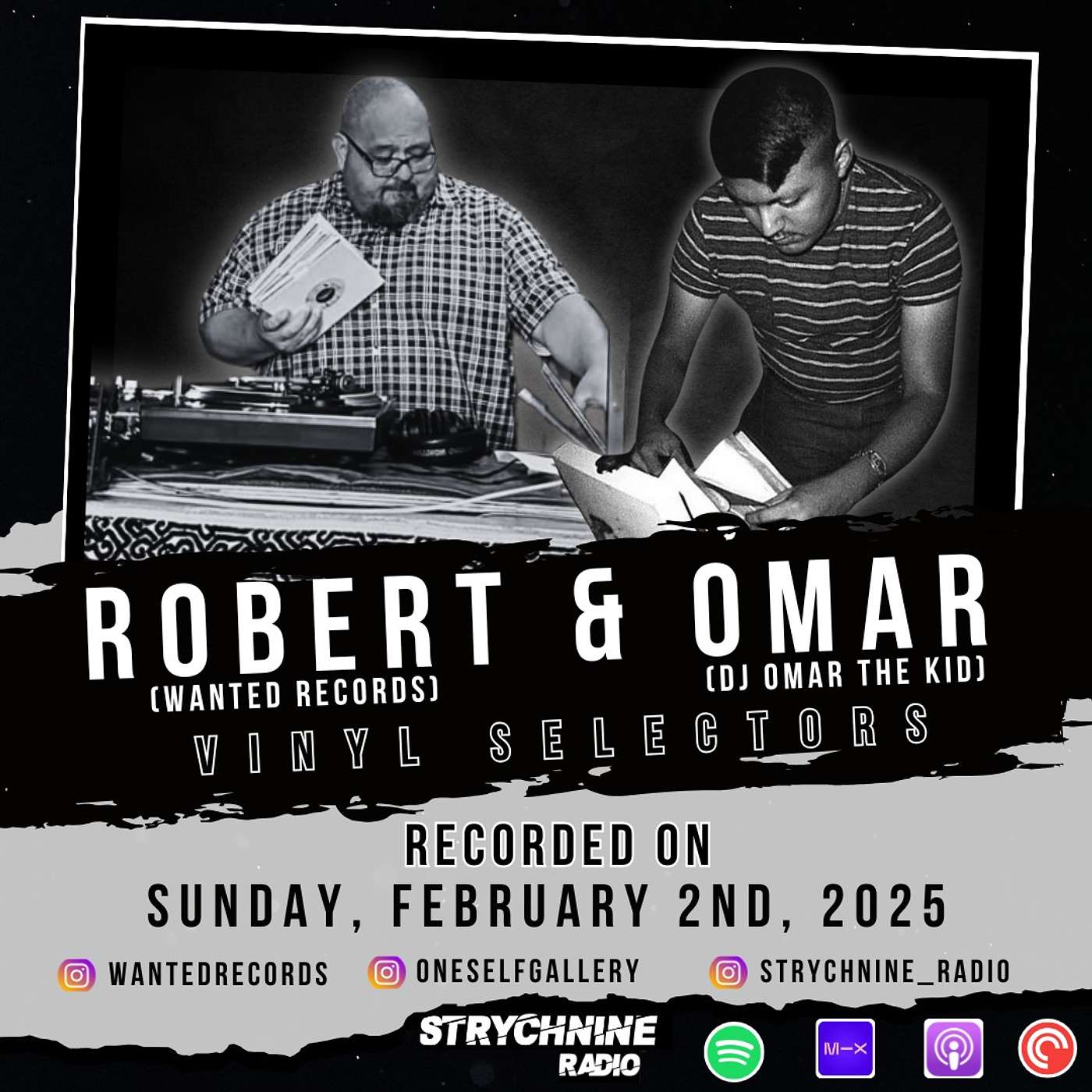Episode 13: Robert (Wanted Records) & Omar (DJ Omar the Kid) • Vinyl Selectors episode artwork