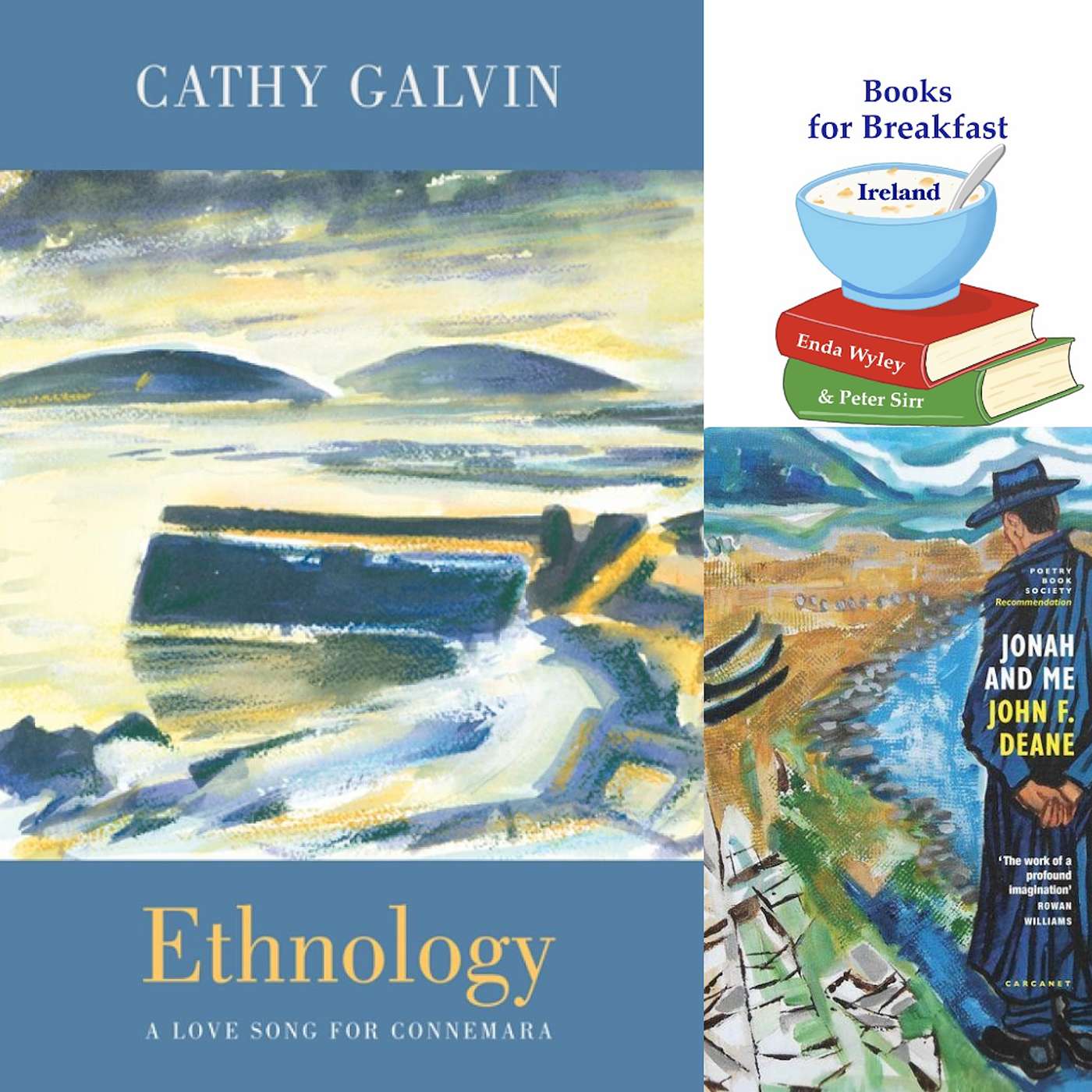 90: Cathy Galvin and John F. Deane