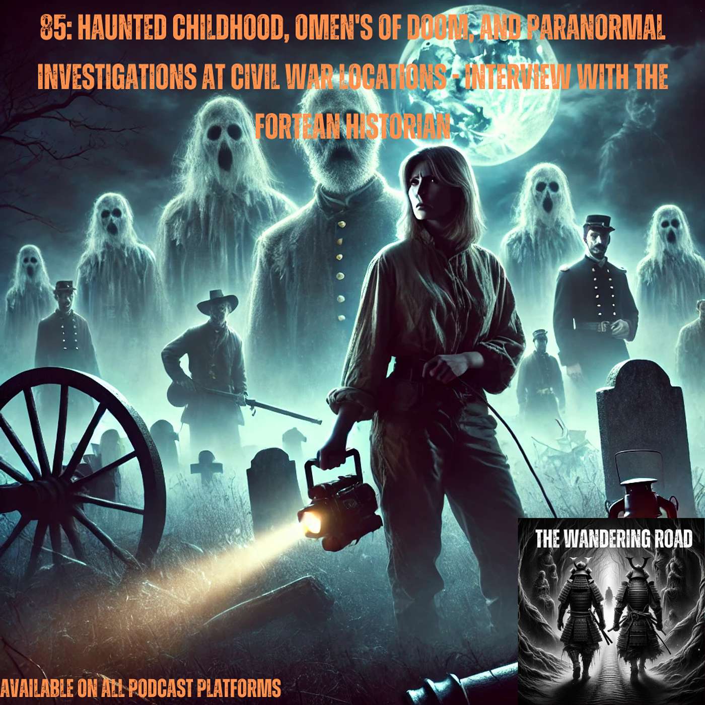 85: Haunted Childhood, Omen's of Doom, and Paranormal Investigations At Civil War Locations - Interview With The Fortean Historian