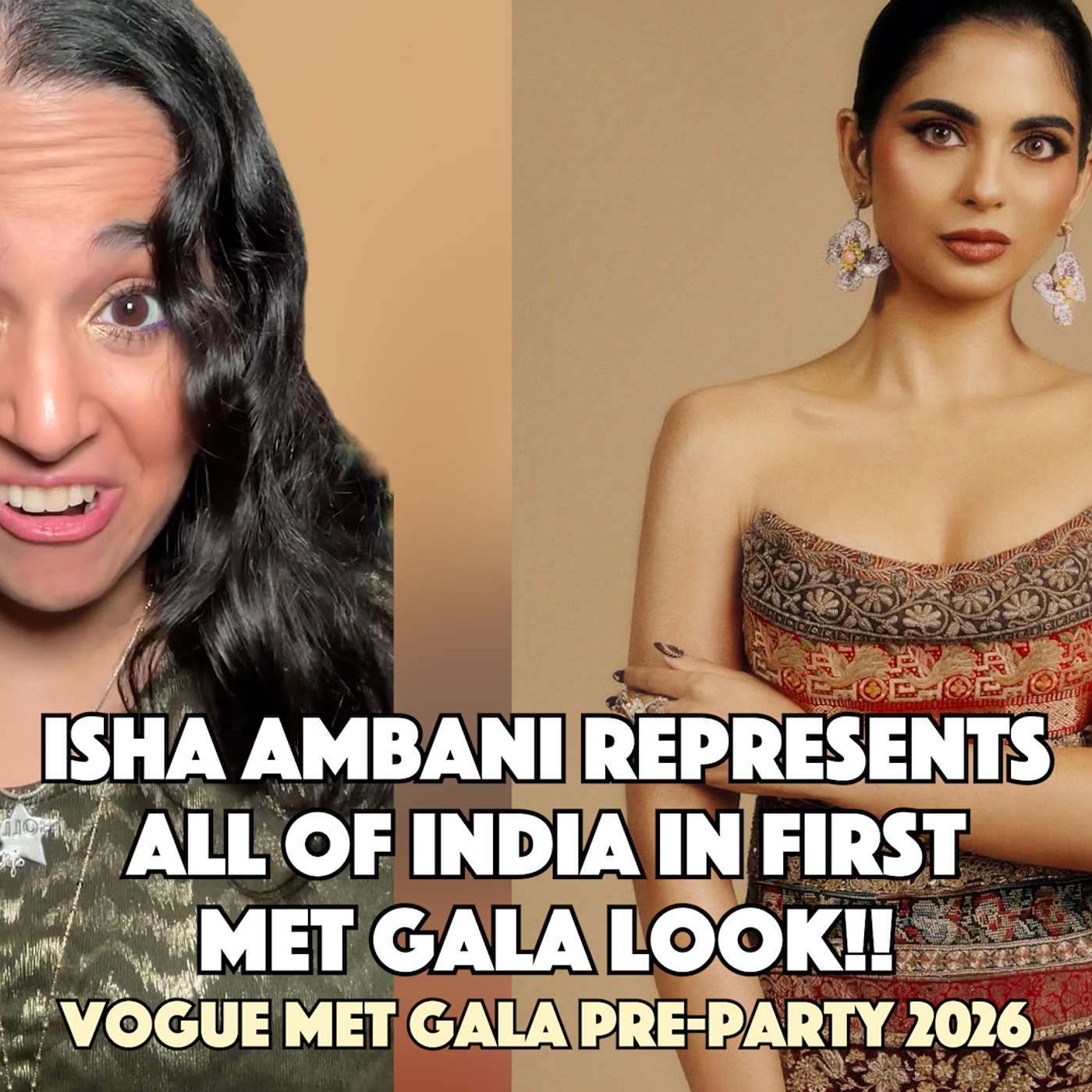 Isha Ambani Represented ALL Of India For Vogue's Met Gala Pre-Party! episode artwork