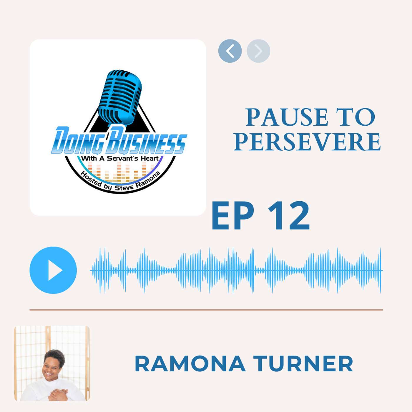 Pause to Persevere - Ramona Turner Creator/Owner of A Healing Place