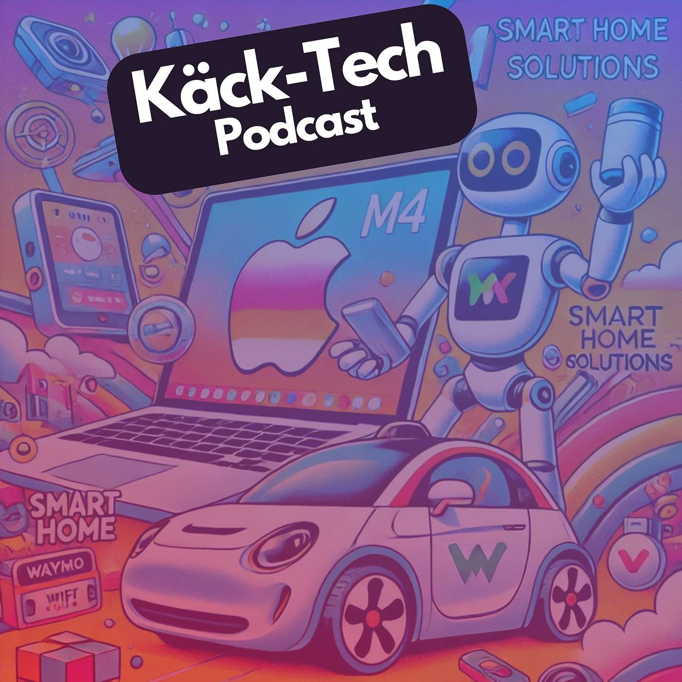 cover of episode Nya MacBook Pro med M4, Waymo-robotaxi & Smarta Hem-lösningar