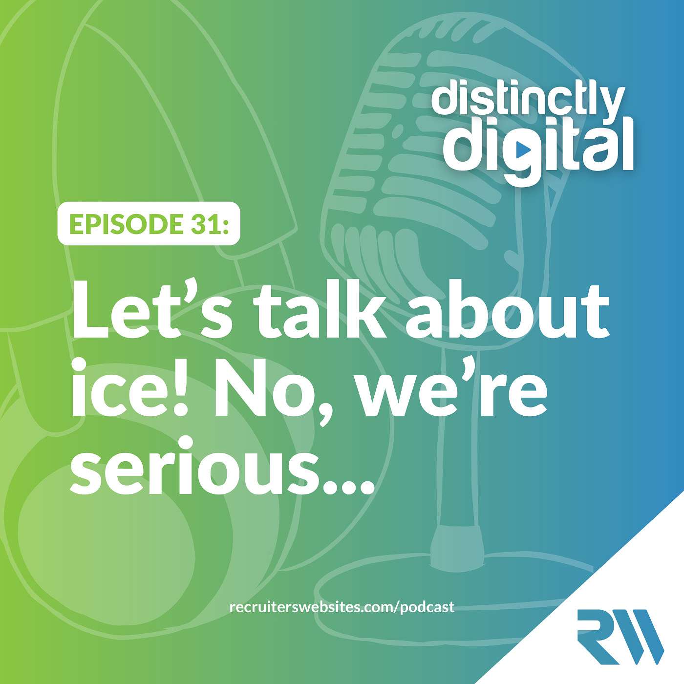 Let's talk about ice! No, we're serious...