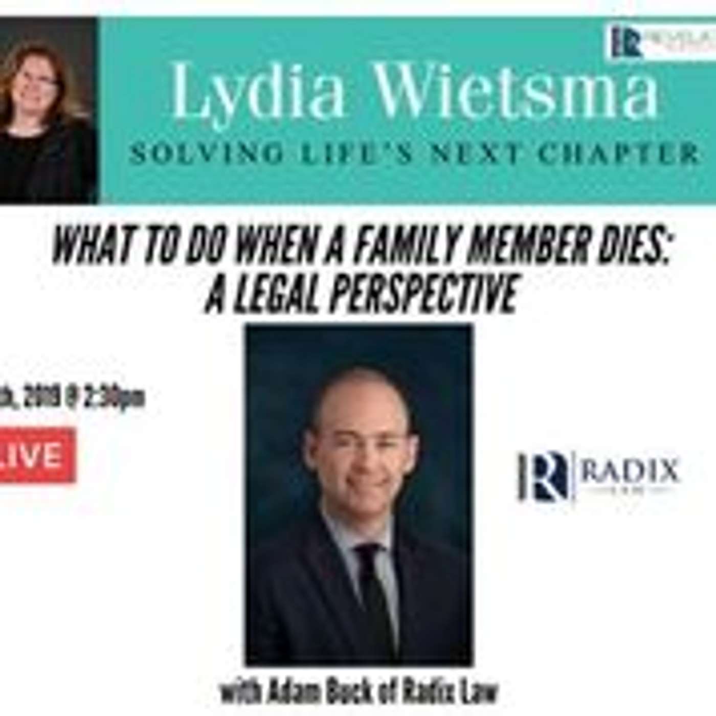 Solving Life\'s Next Chapter Podcast  - Cutting Edge Information for Your Powerful Senior Years