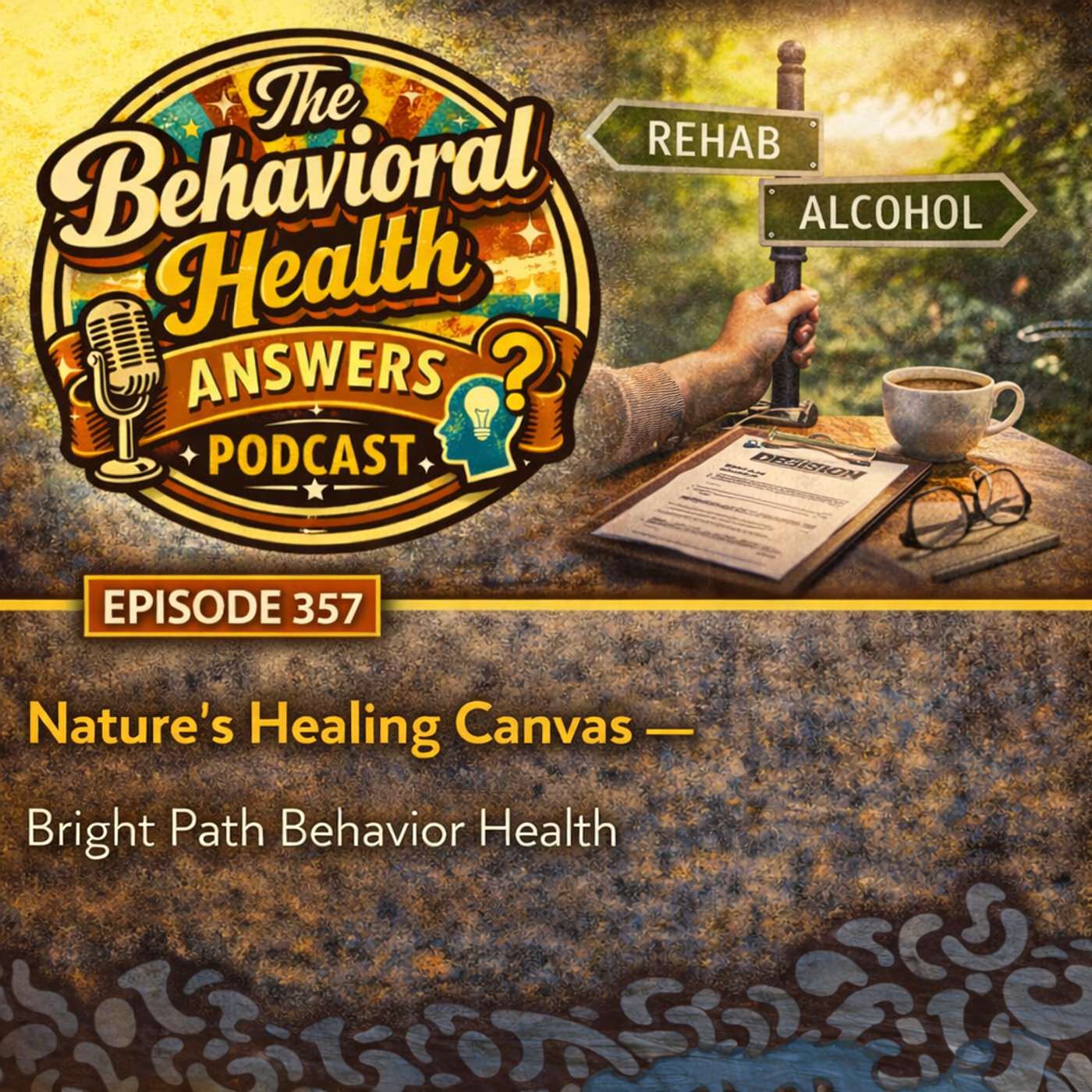 Episode 357: Nature's Healing Canvas | Bright Path Behavior Health episode artwork