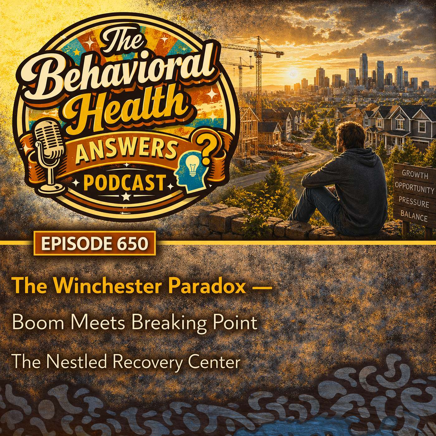 Episode 650: The Winchester Paradox - Boom Meets Breaking Point | The Nestled Recovery Center episode artwork