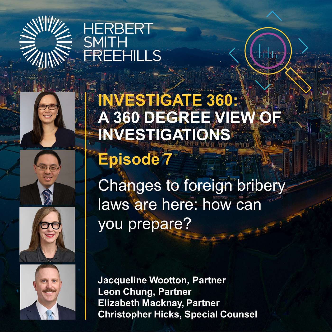 Investigate 360: EP7 – Changes to foreign bribery laws are here: how can you prepare? episode artwork