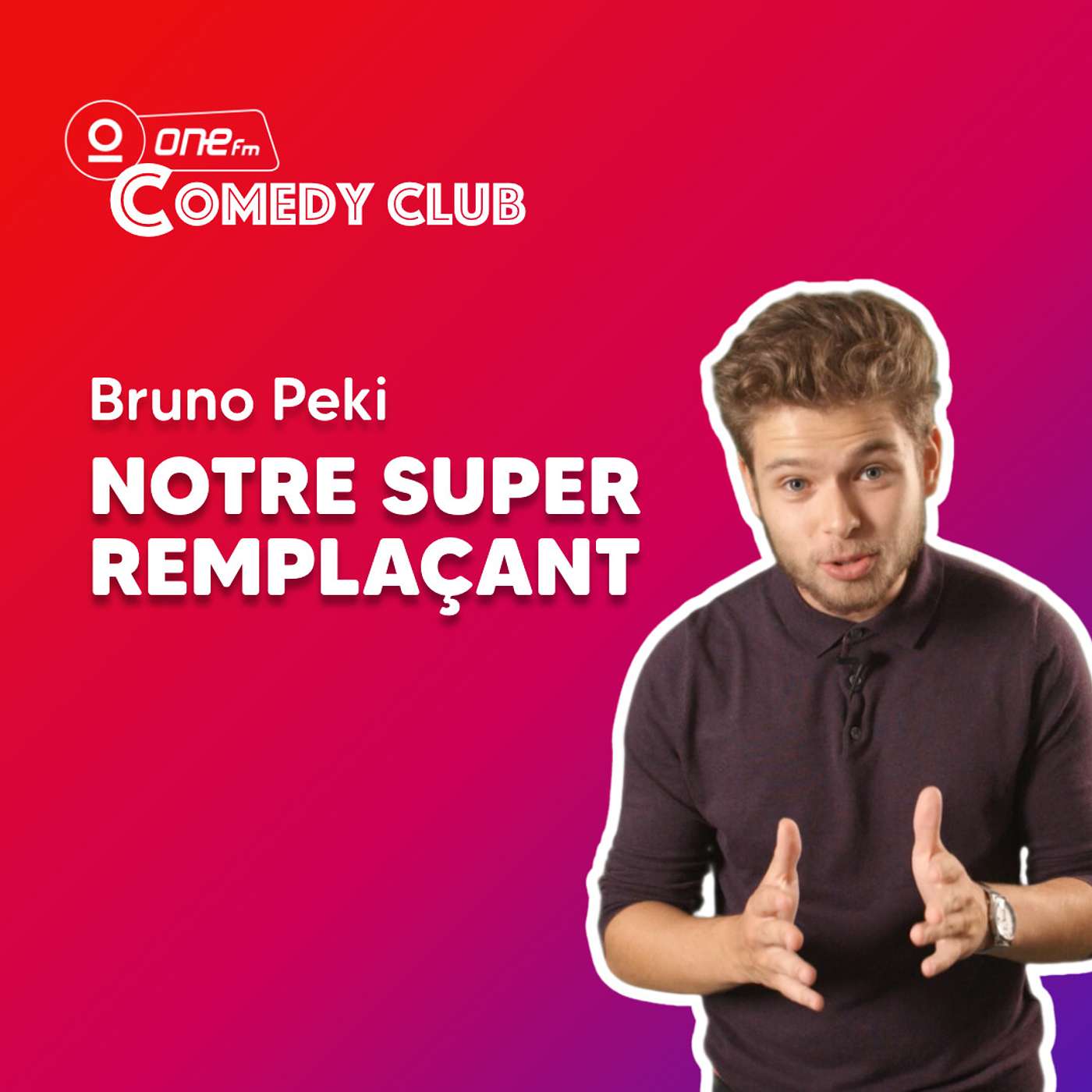 Bruno Peki rêve d’un documentaire sur sa vie - One FM Comedy Club episode artwork