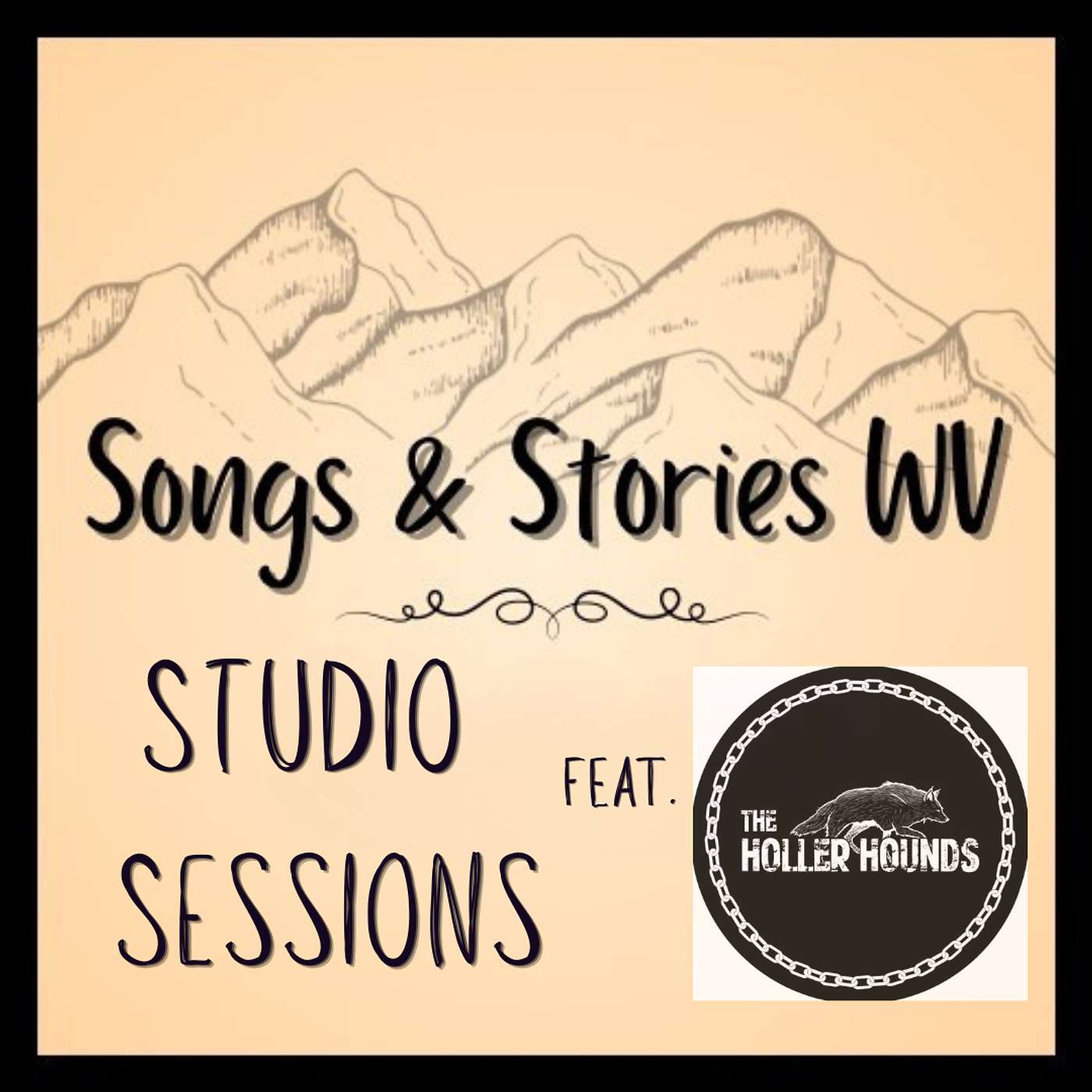 The Holler Hounds “Songs & Stories WV: Studio Sessions” episode artwork