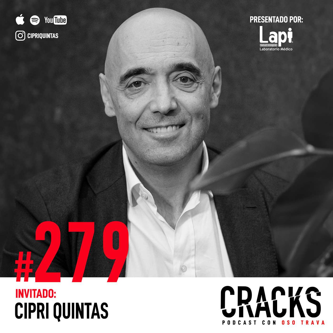 #279. Cipri Quintas - La Filosofía del Dar, Salir de la Quiebra, Dar Abrazos y la Virtud de Escuchar